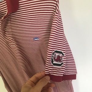 Southern Tide South Carolina Gamecock Striped polo